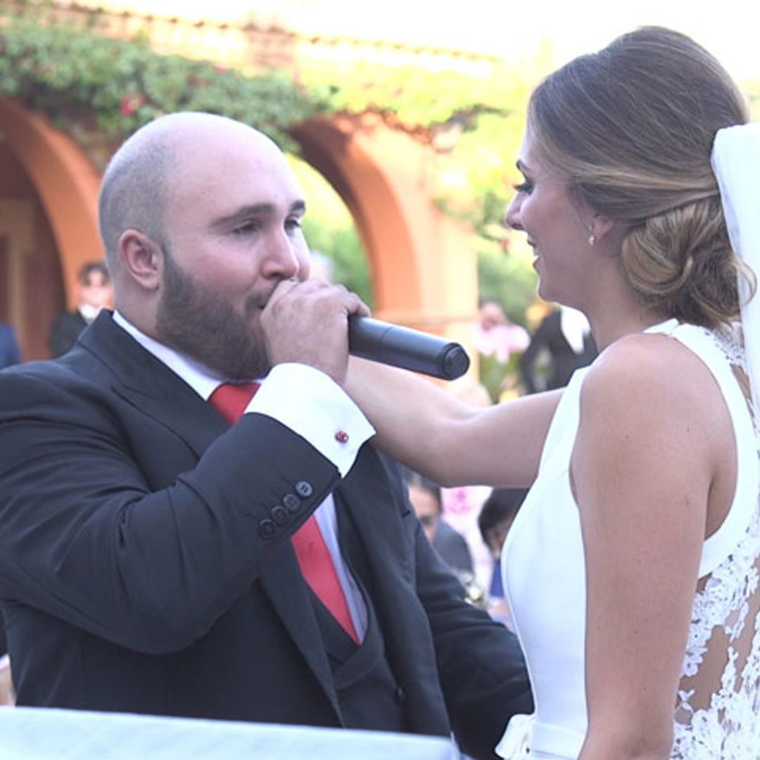 Escucha a Kiko Rivera cantando para Irene Rosales en su boda