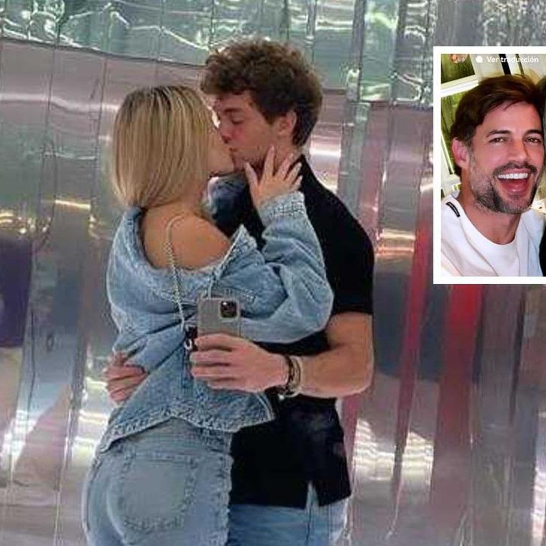 Christopher Levy y su novia derrochan amor con un tierno beso