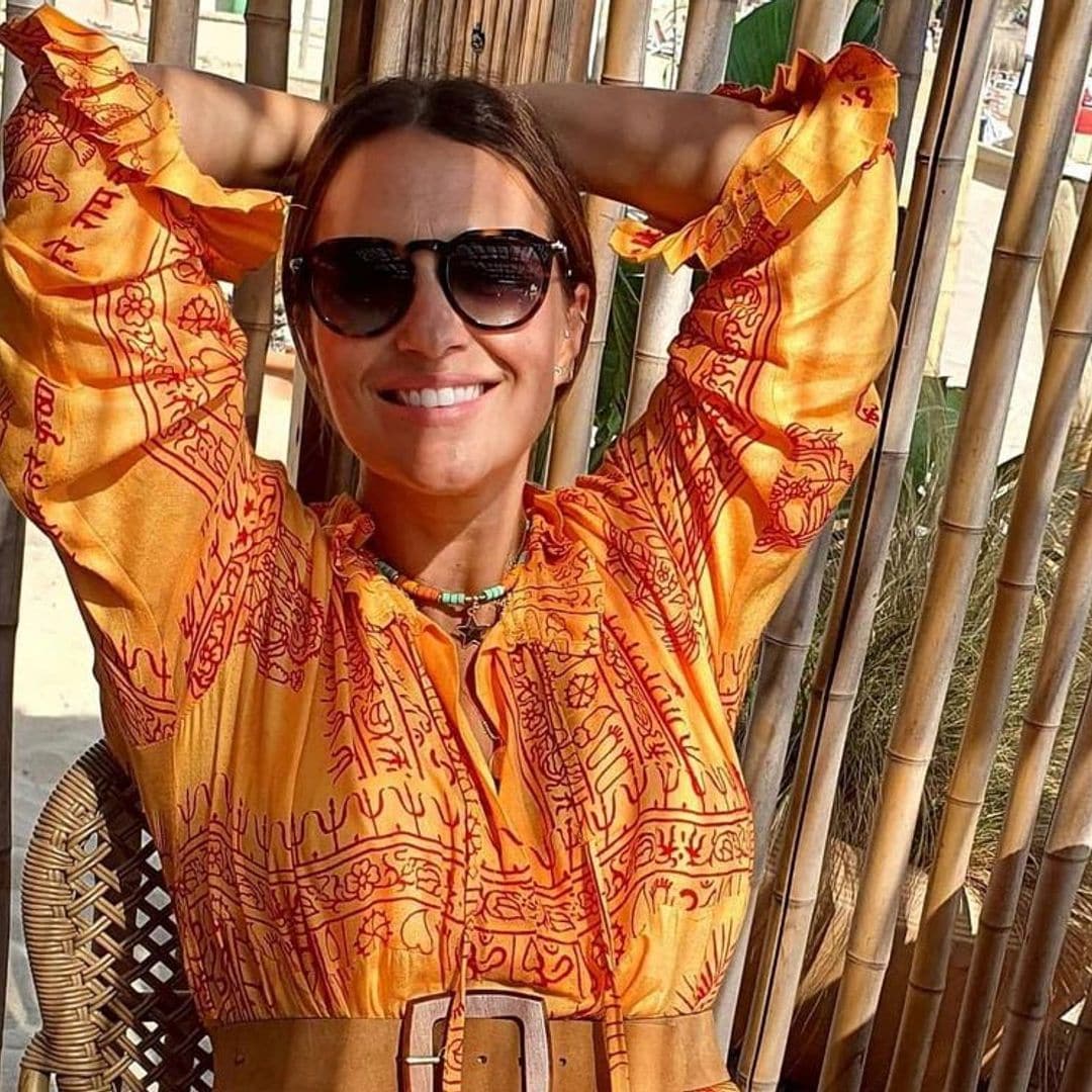 Paula Echevarría se apunta al vestido camisero más buscado del verano 2021