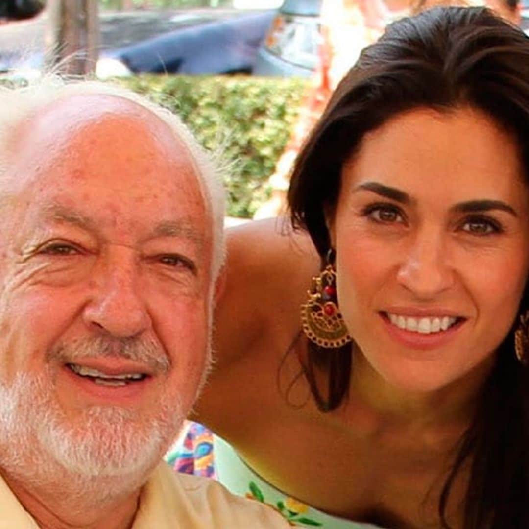 Tras el fallecimiento de su papá, Luz María Zetina lo despide con nostalgia frente a las cámaras