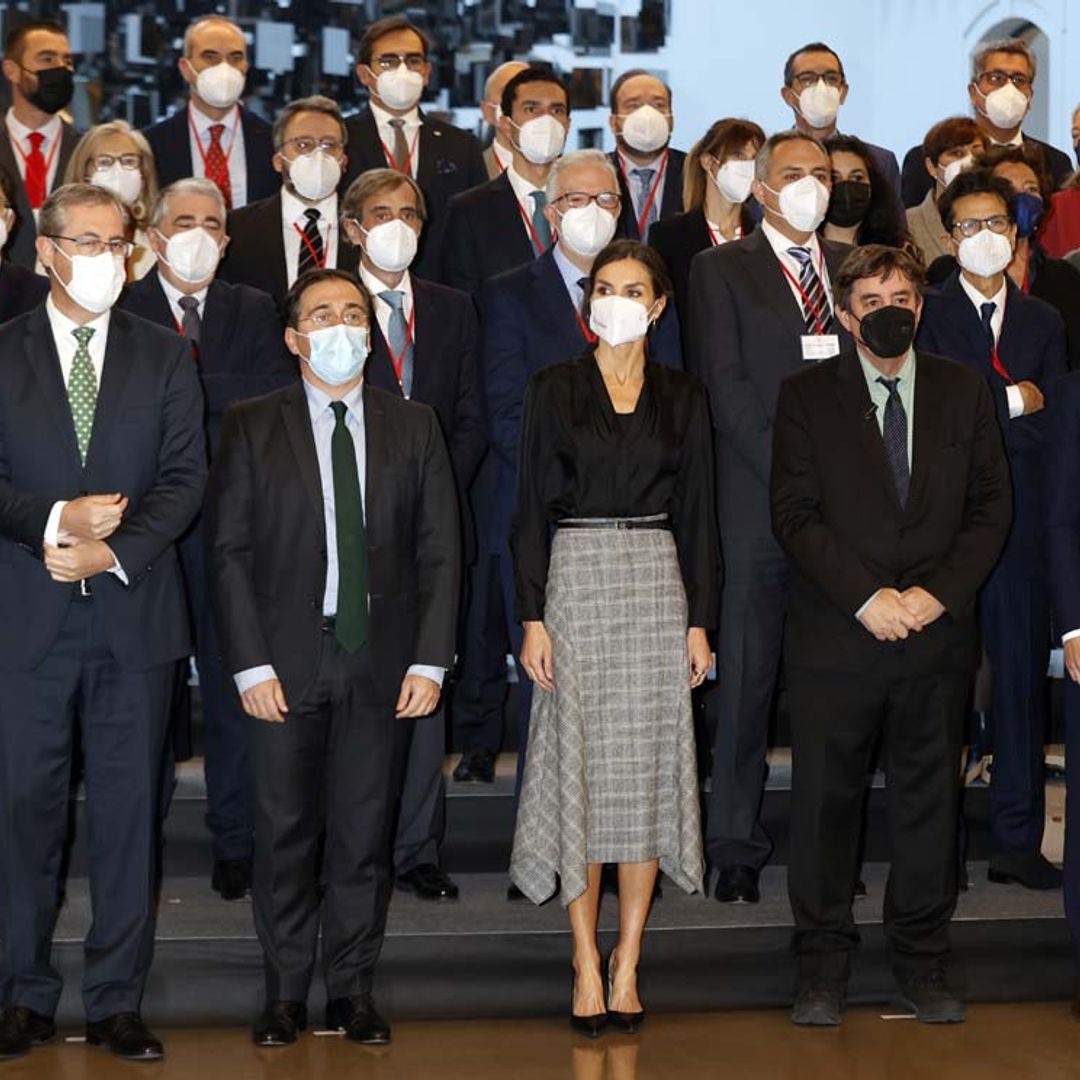 Doña Letizia viaja hasta San Sebastián en su último acto público antes de Navidad