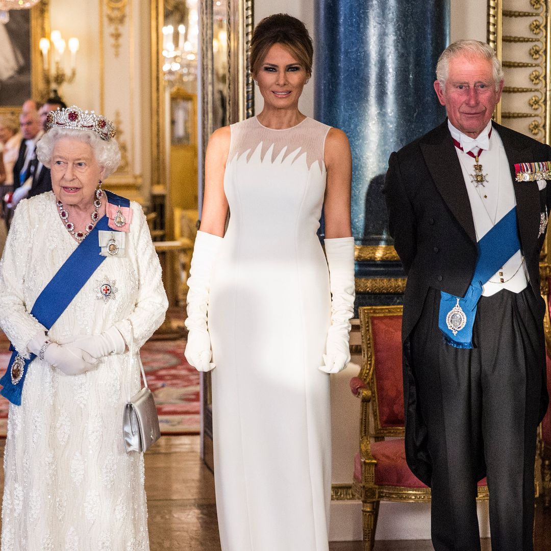 Recordamos el look de gala que Melania Trump llevó en su encuentro con Kate Middleton en 2019