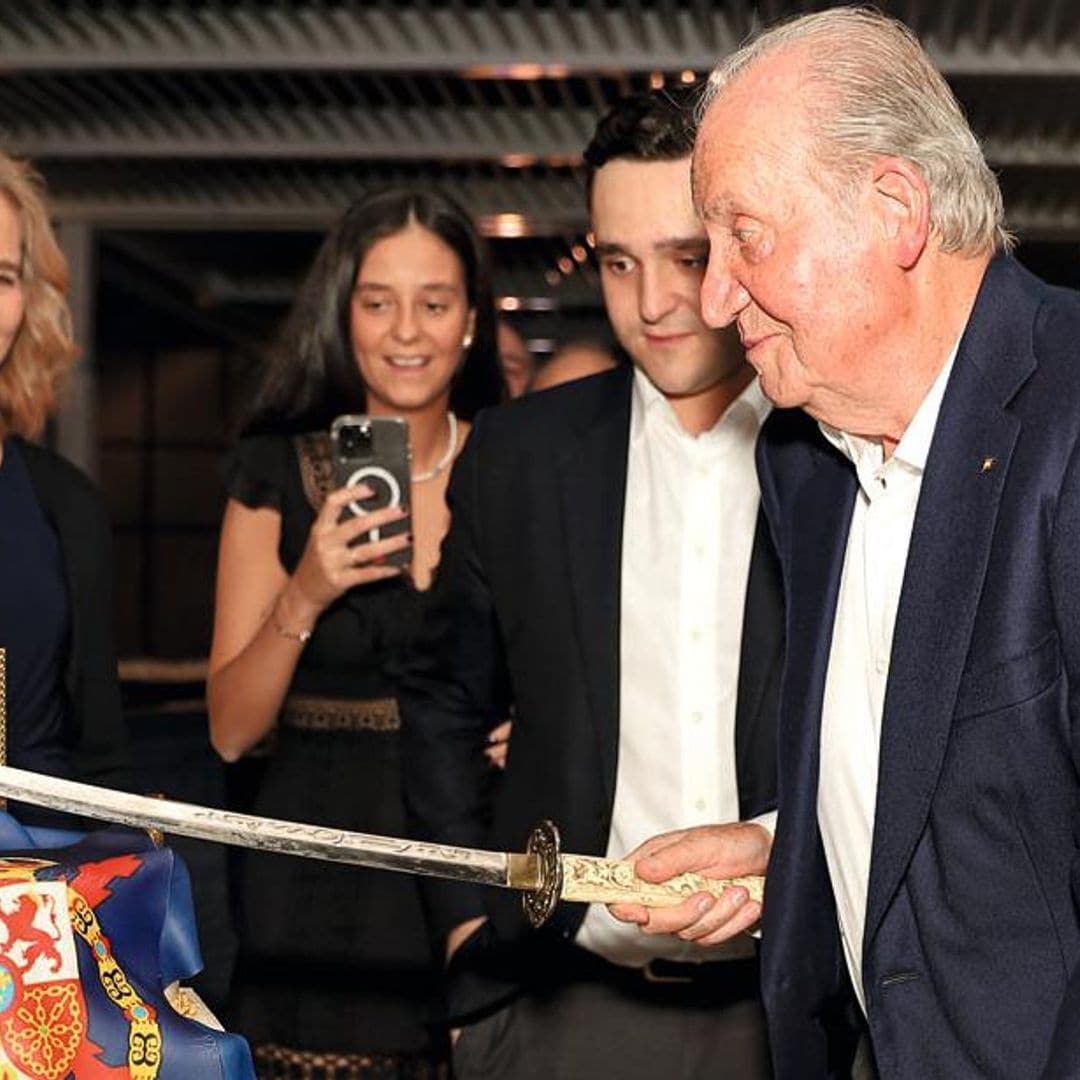 Entramos en la emotiva fiesta de cumpleaños del Rey Juan Carlos en su casa de Abu Dabi