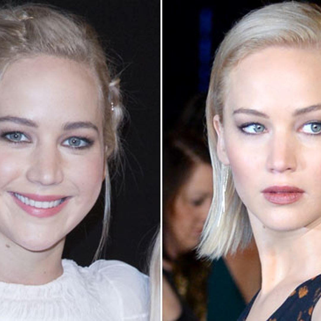 Jennifer Lawrence: pelo suelto 'vs.' recogido, ¿con cuál te quedas?