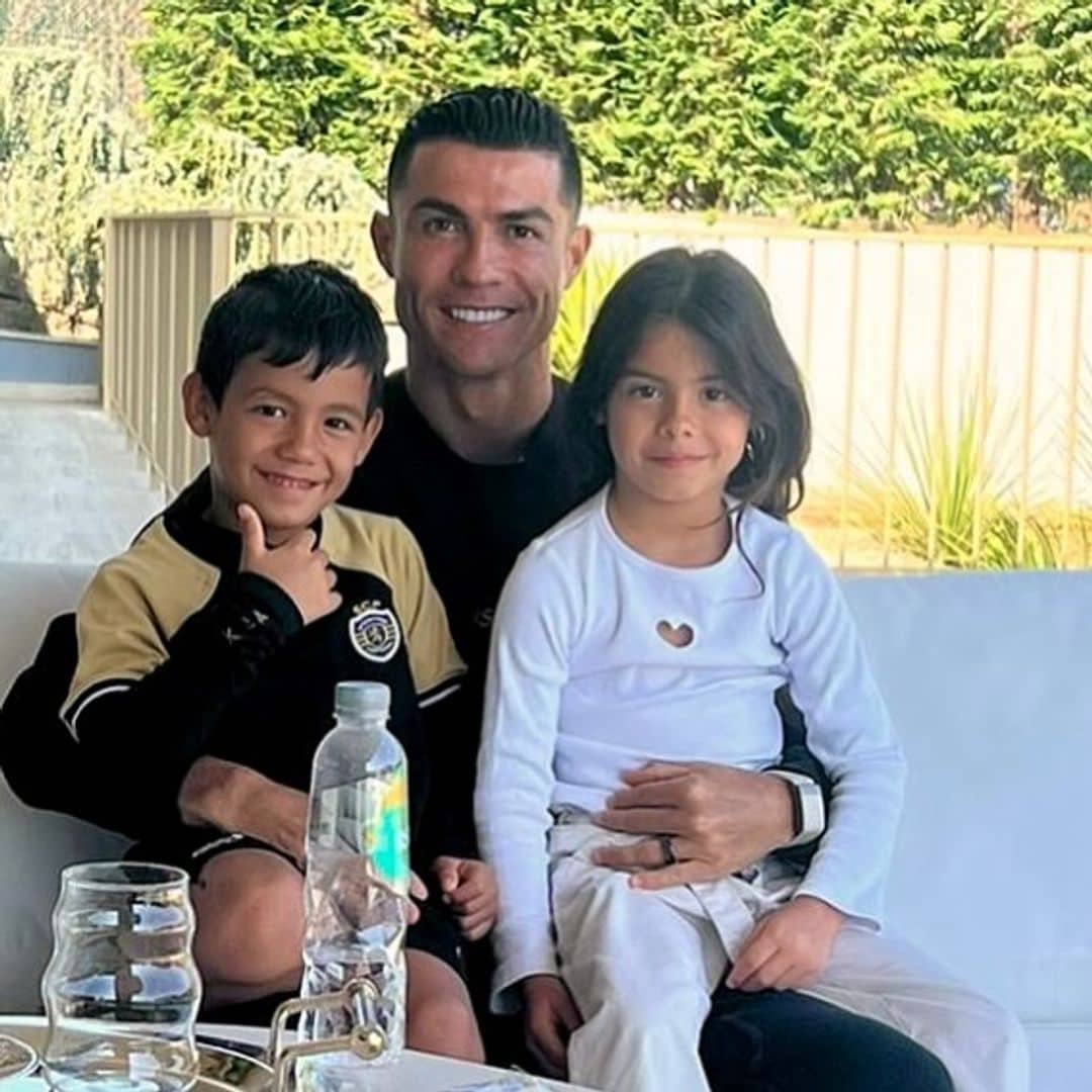 Georgina Rodríguez y Cristiano Ronaldo celebran a sus hijos Eva y Mateo en medio de la naturaleza