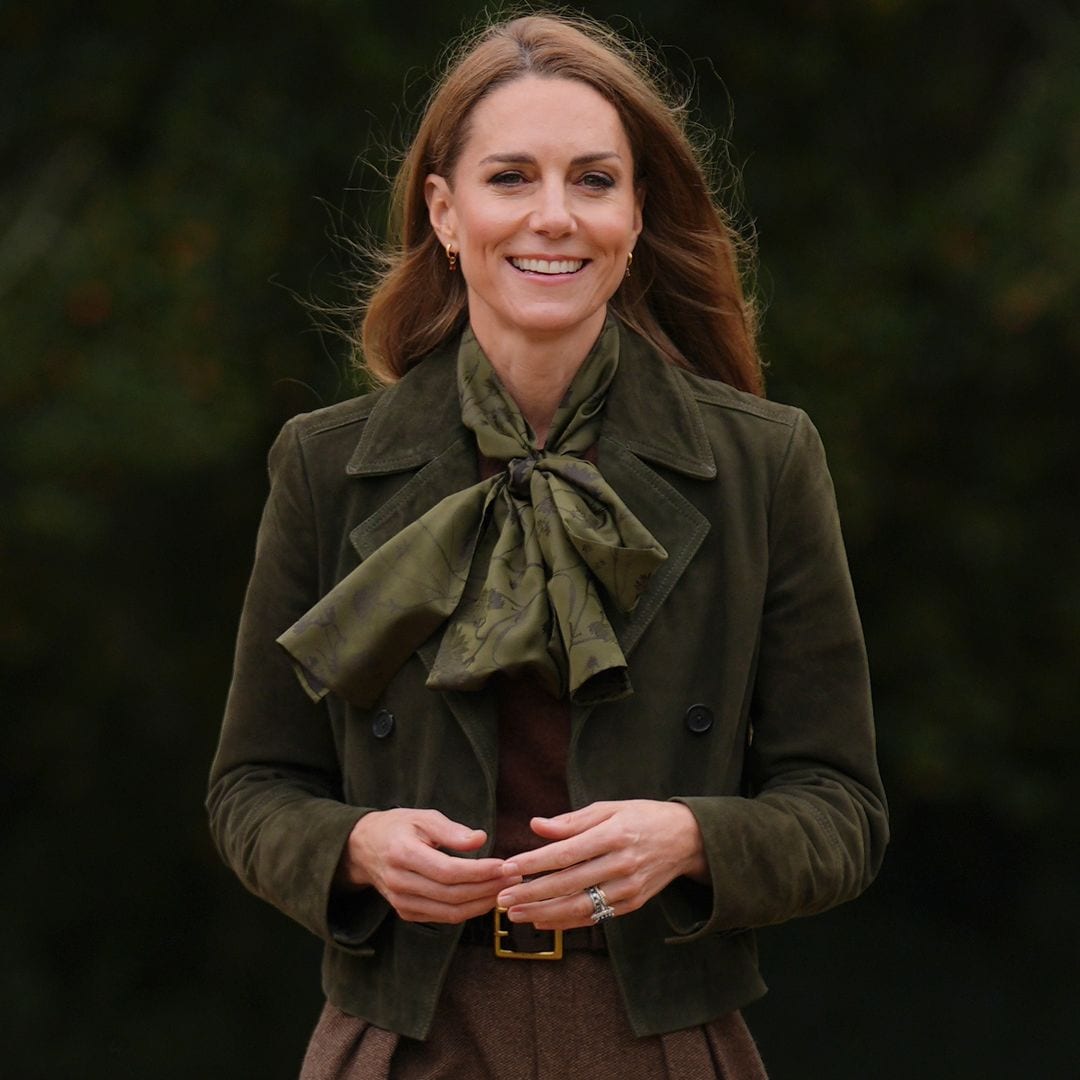 Kate Middleton se despide de Melania Trump con su primer look de otoño de la temporada