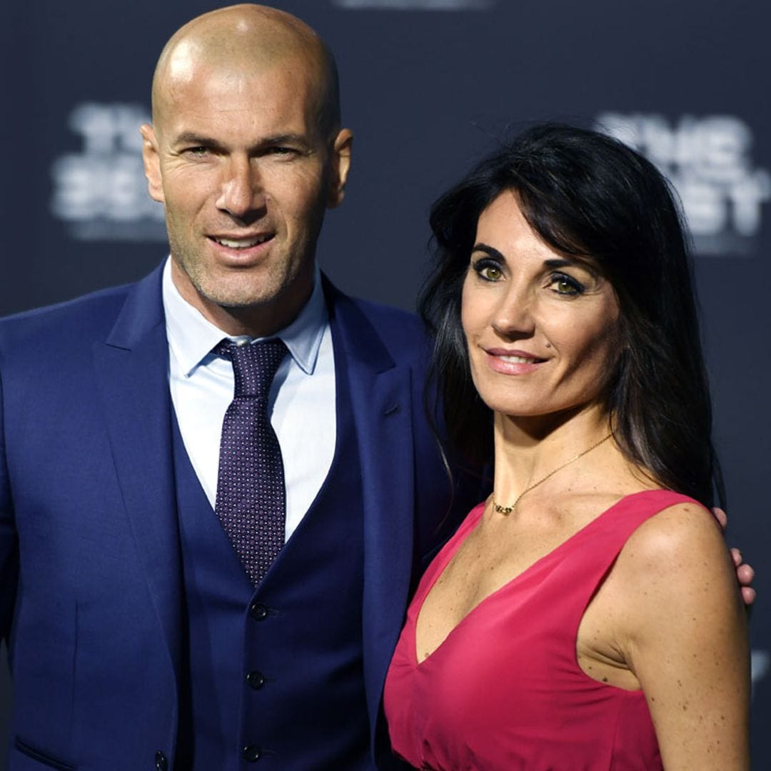 Así es el estilo Véronique, la incondicional compañera de éxitos de Zidane