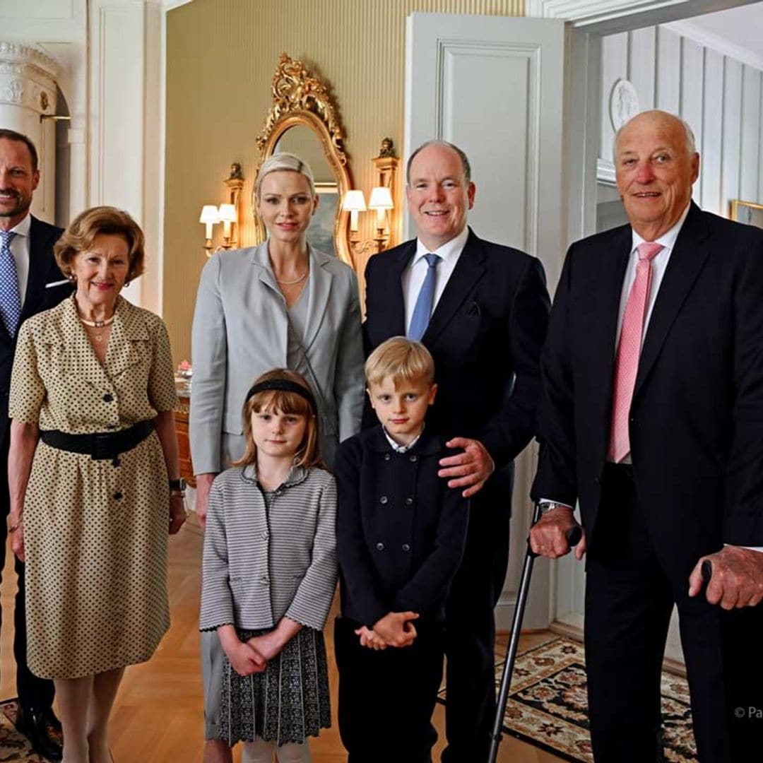 Jacques  y Gabriella de Mónaco, los pequeños príncipes de siete años con la agenda más ocupada