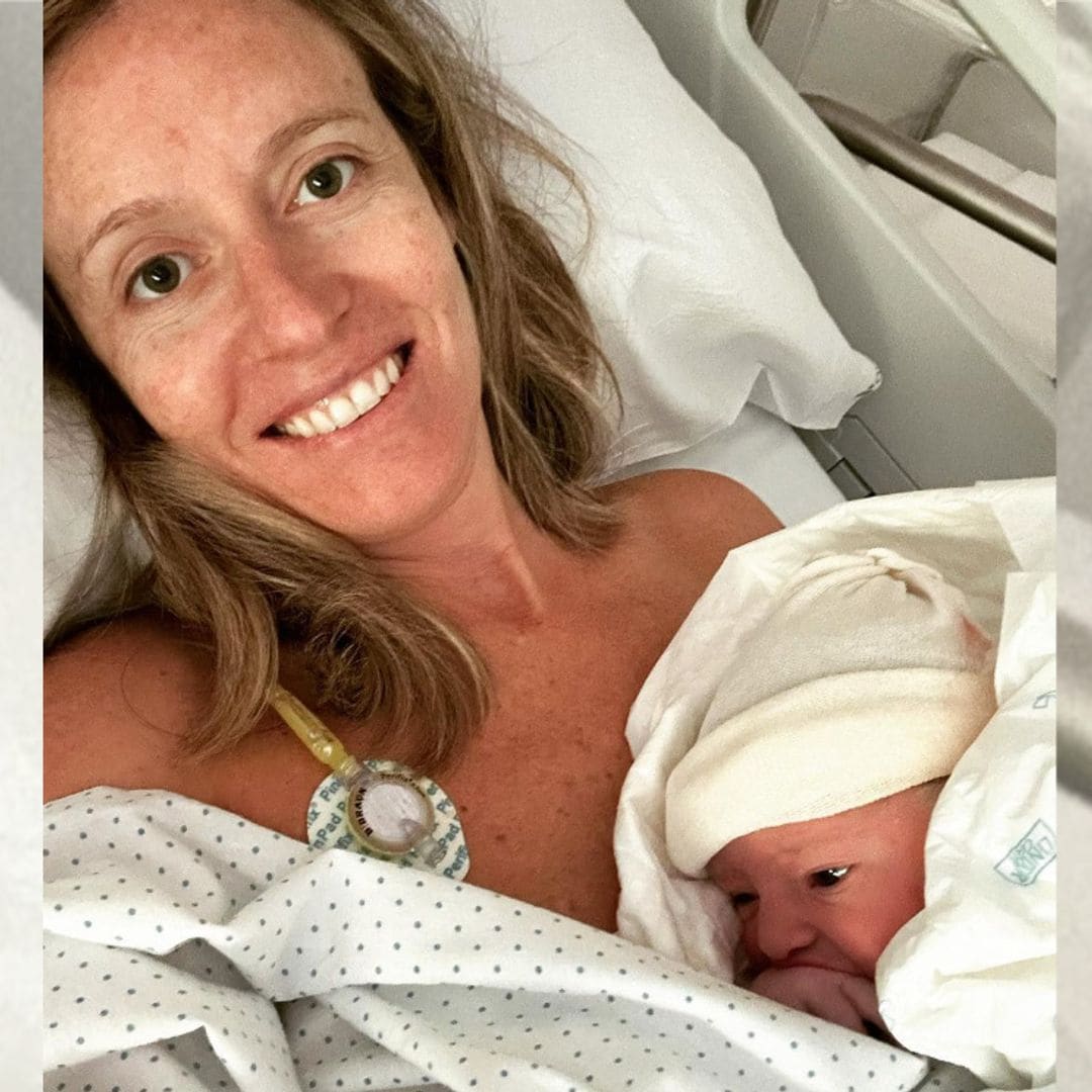 Andrea Prat ya es madre de su tercer hijo, una preciosa niña llamada Gala