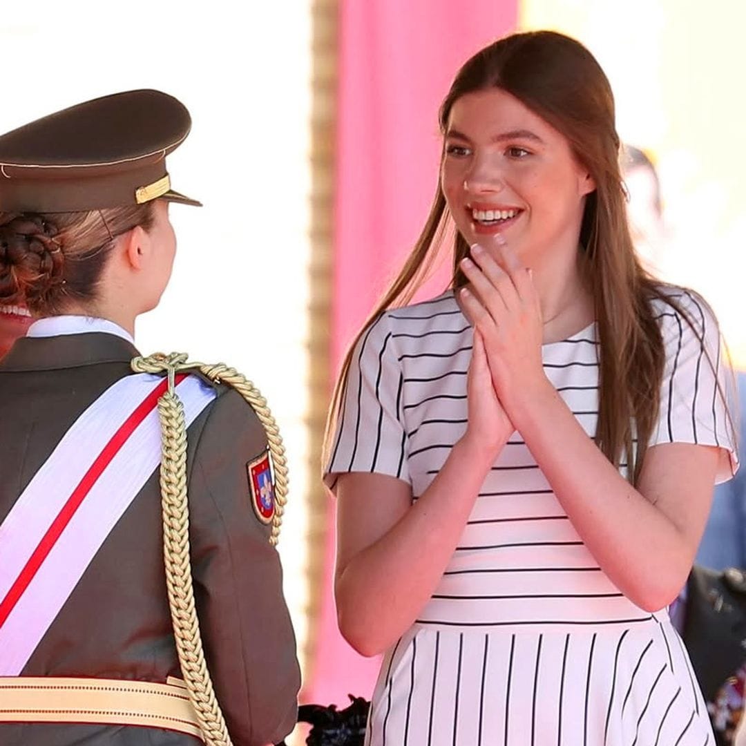Las 20 imágenes inolvidables de la infanta Sofía en el año que ha dado un paso al frente