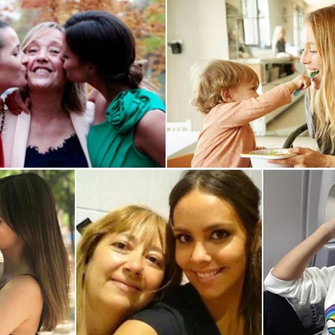 Helen Lindes, Malena Costa, Vanesa Lorenzo... abren sus álbumes familiares en el Día de la Madre