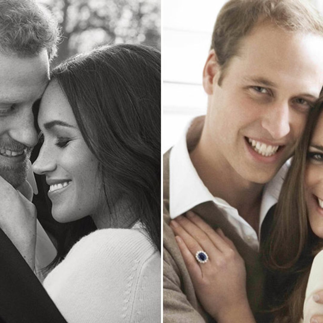 Los Duques de Cambridge, ¿'modelos' de los retratos oficiales de compromiso de Harry de Inglaterra y Meghan Markle?