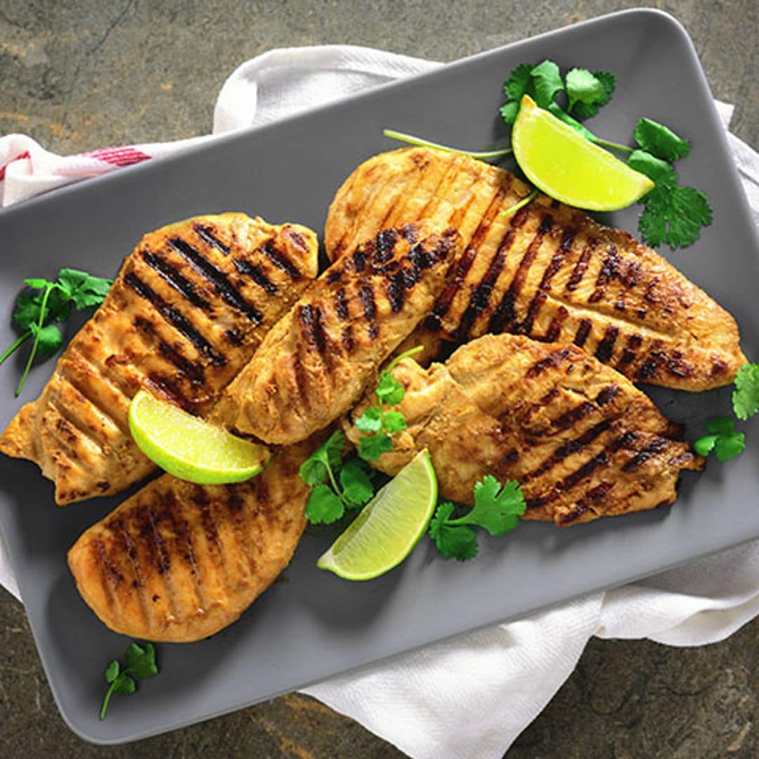 Pechugas de pollo marinadas con miso