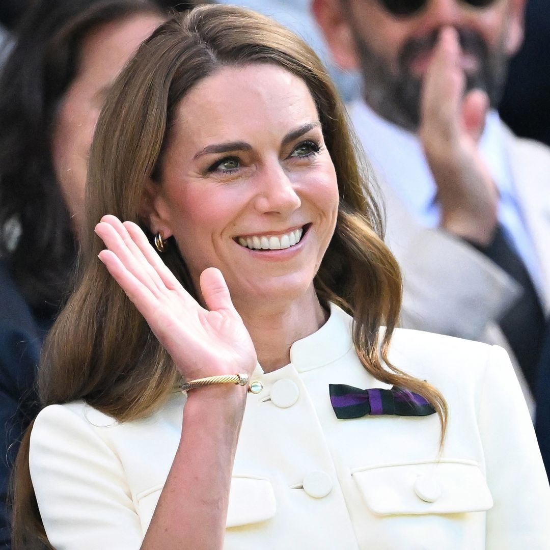 Kate Middleton deslumbra en Wimbledon con una tradición y un guiño a la princesa Diana