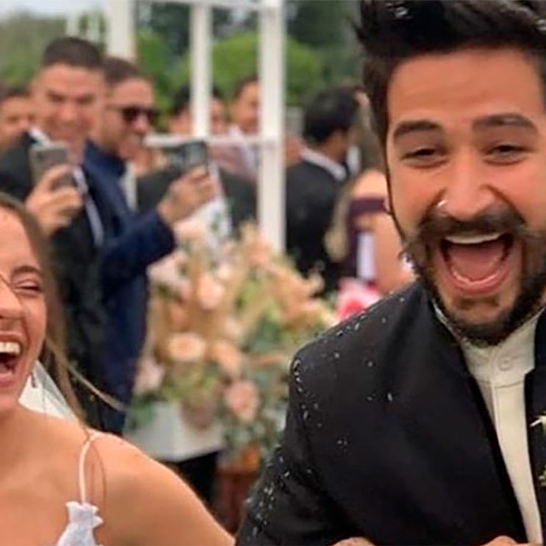 La divertida y romántica boda del cantante Camilo y Evaluna Montaner al ritmo de 'Tutu'