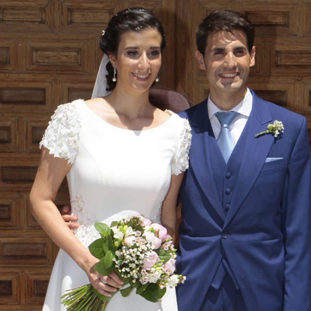 Blanca Moreno, hija mayor de Nieves Herrero, se casa con el arquitecto Elu Moreno en Madrid