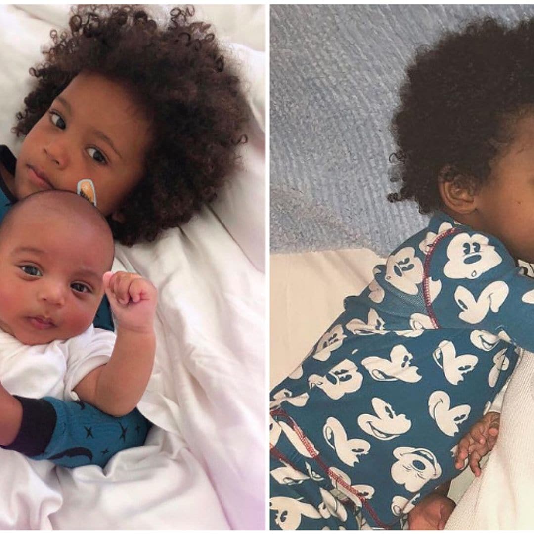Imágenes con las que los hijos de Kim Kardashian muestran que son los mejores hermanos