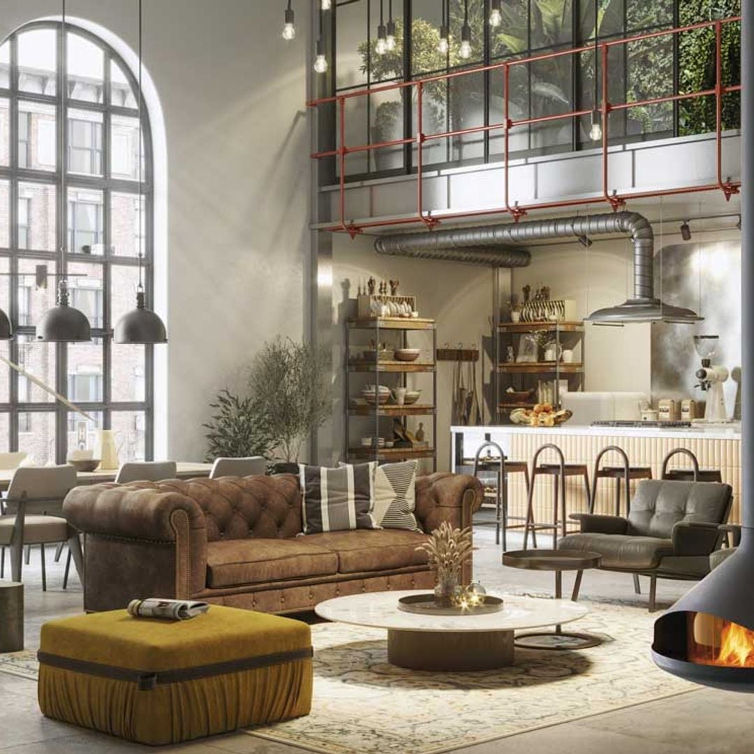 Cómo hacer que tu casa tenga espíritu de ‘loft’, aunque vivas en un segundo