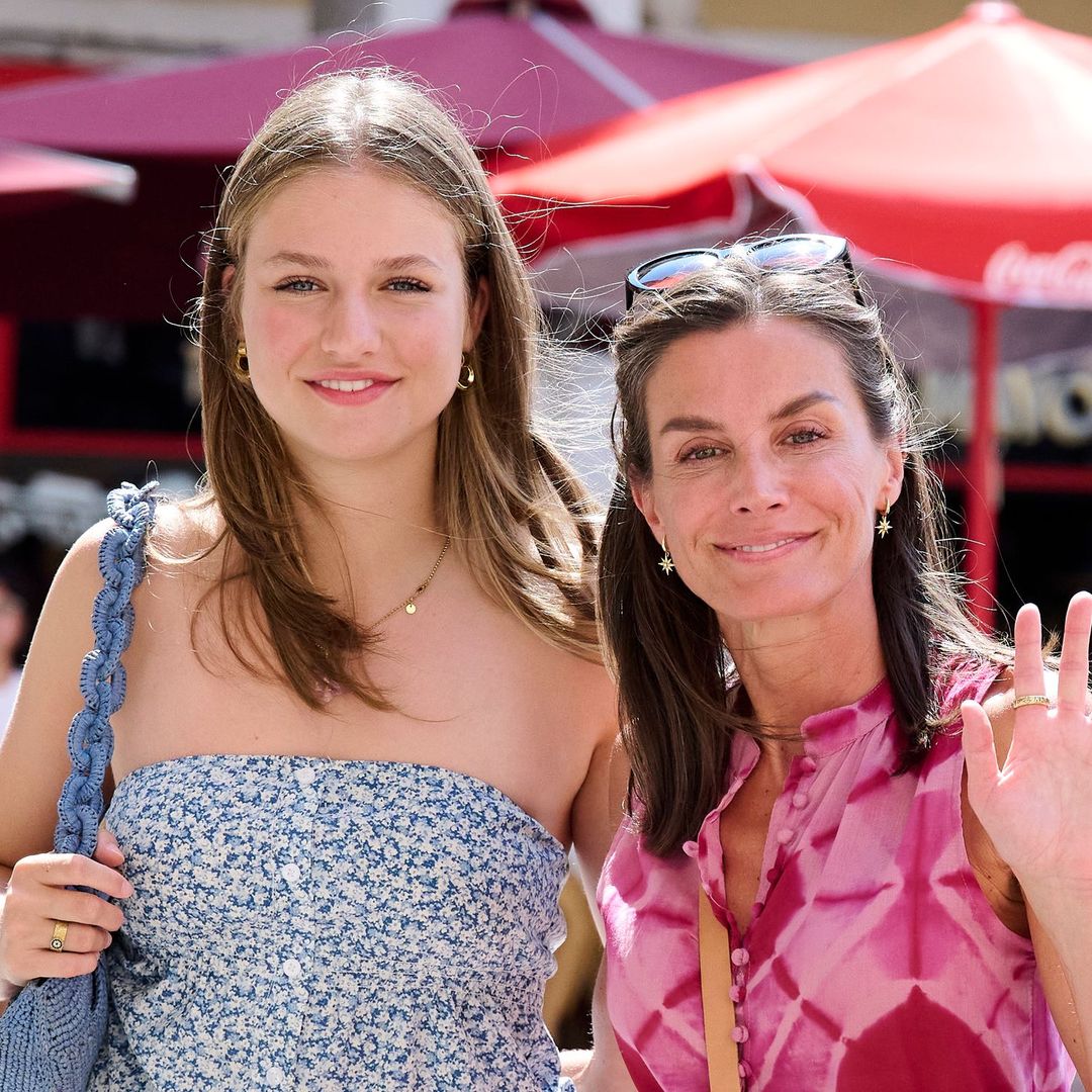 La princesa Leonor recurre al clóset de su madre, la reina Letizia, para un importante debut