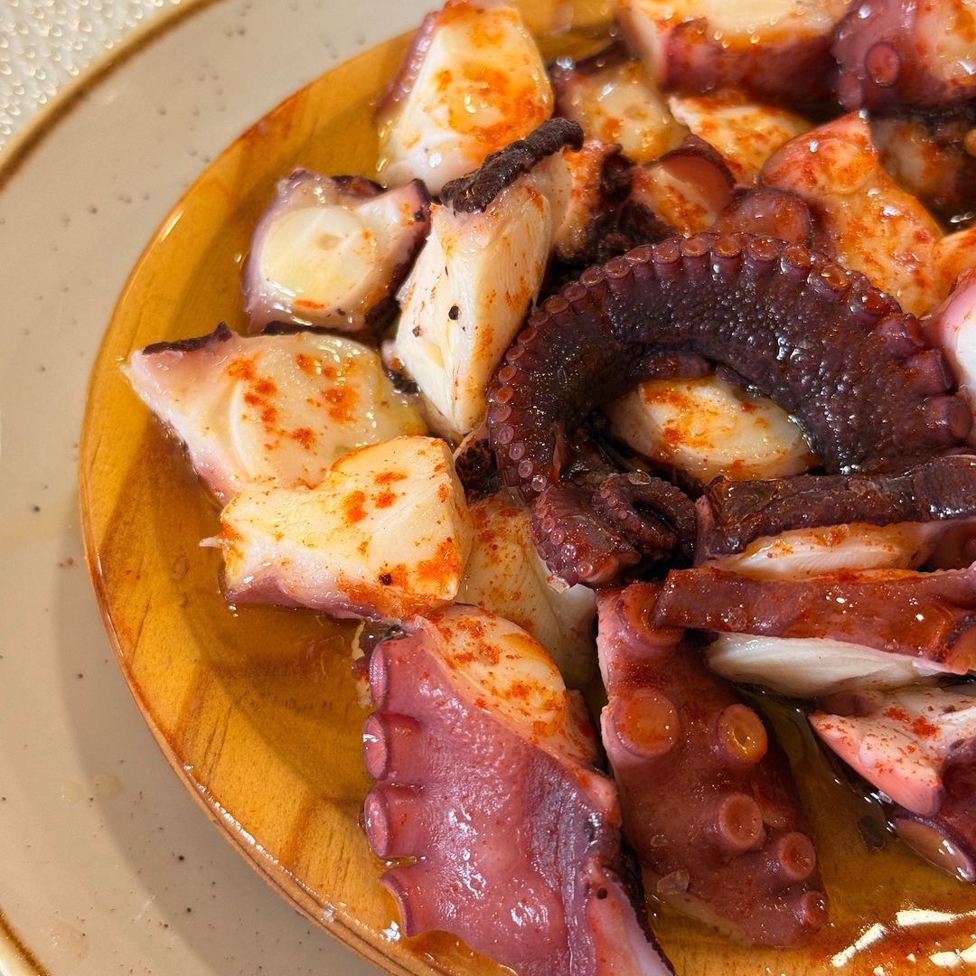Pulpo gallego.