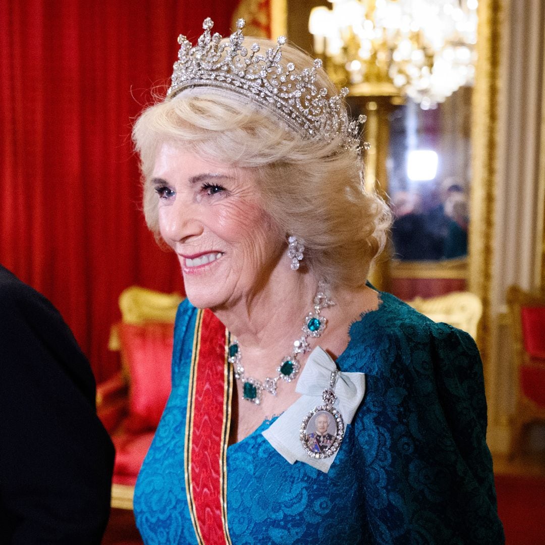 La reina Camilla saca el gran tesoro real del joyero de Isabel II: la tiara de casi 10 millones de euros