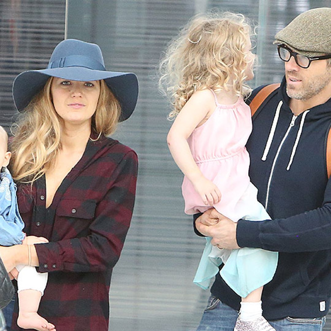 ¡Aviso! Estas fotos de las hijas de Blake Lively y Ryan Reynolds... te van a enamorar