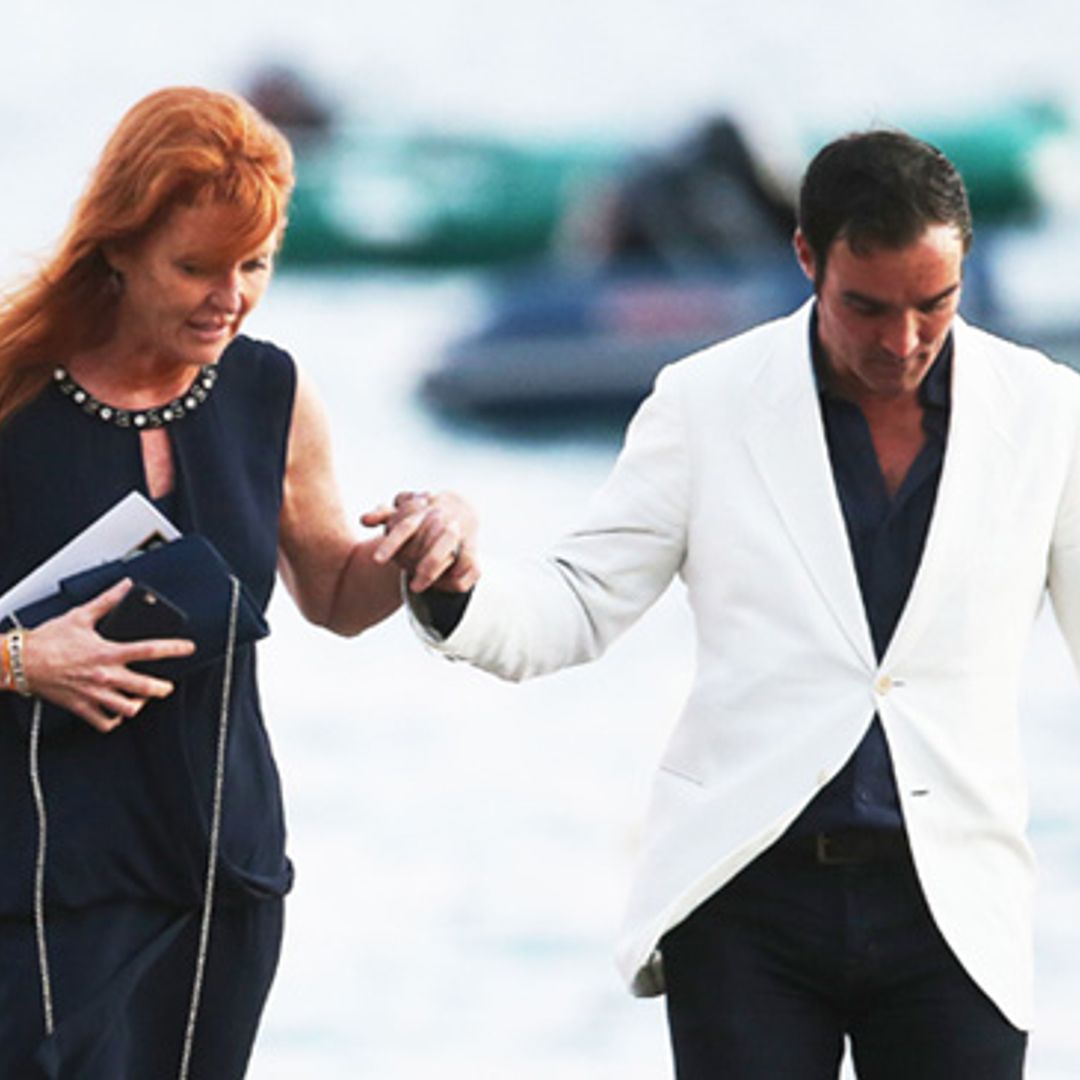 El acompañante español de Sarah Ferguson, todo un caballero con ella en la boda de Bob Geldof
