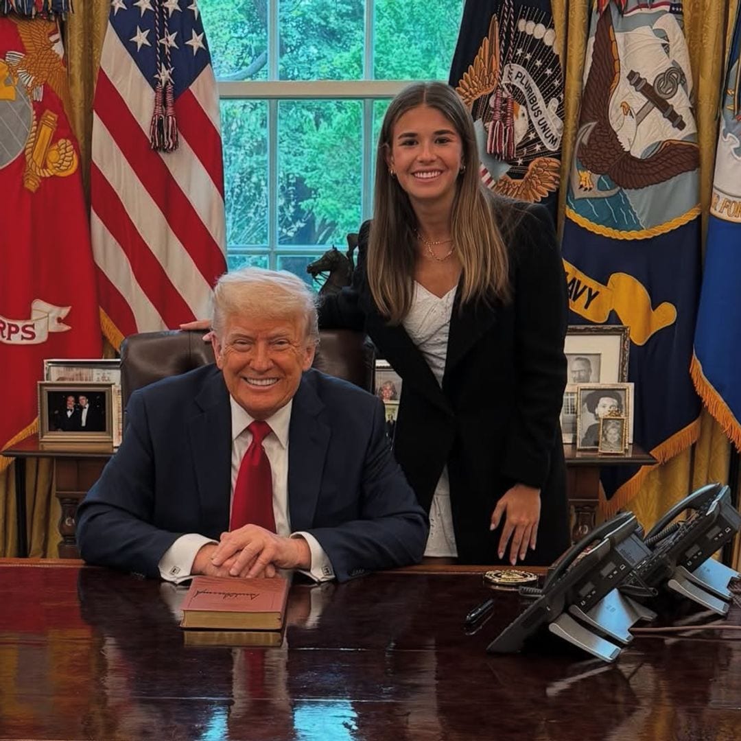 Sin secretos en La Casa Blanca: Kai, la nieta favorita de Trump muestra lo que nunca se había visto hasta ahora