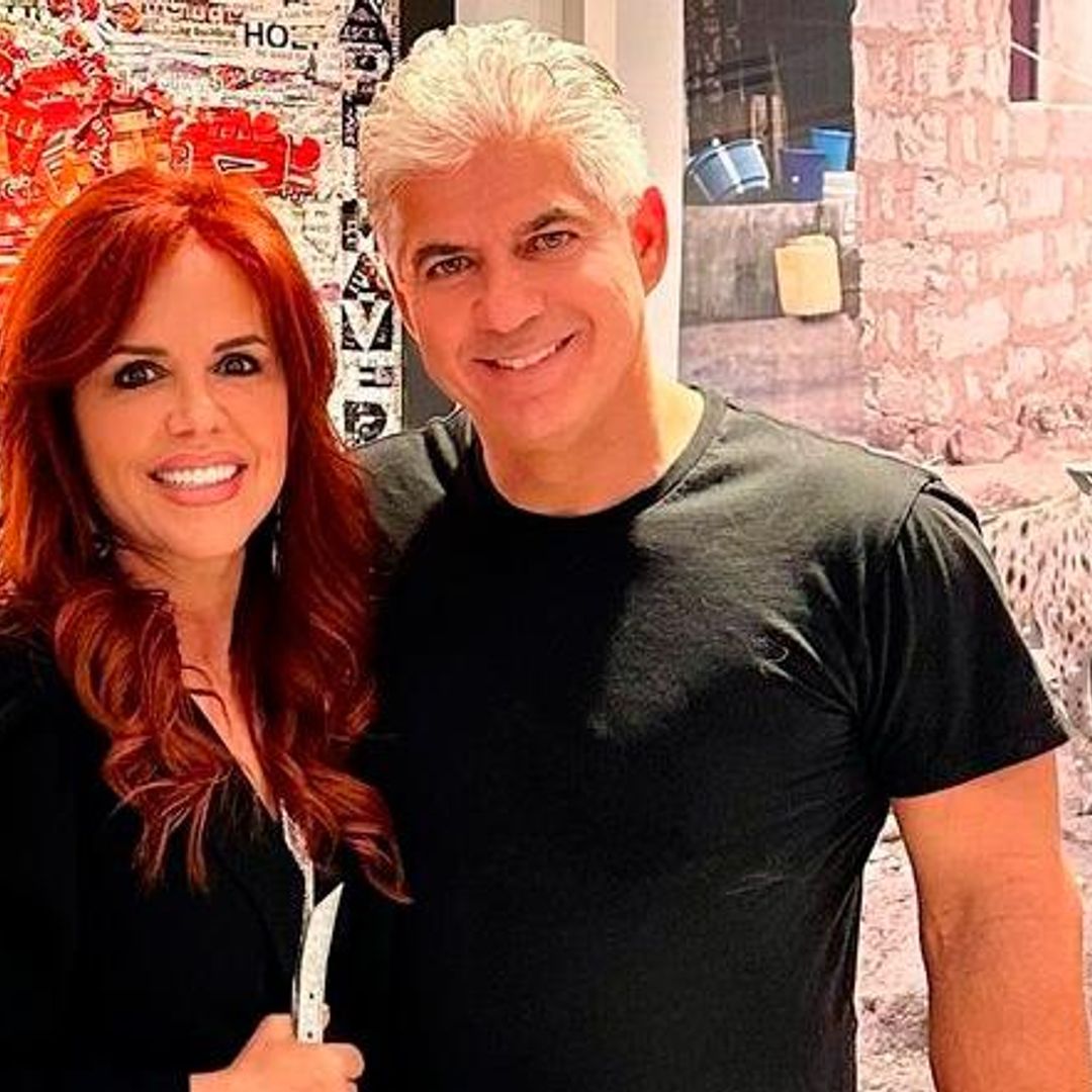 Sonriente y con una nueva ilusión, María Celeste Arrarás termina el año con un apuesto galán