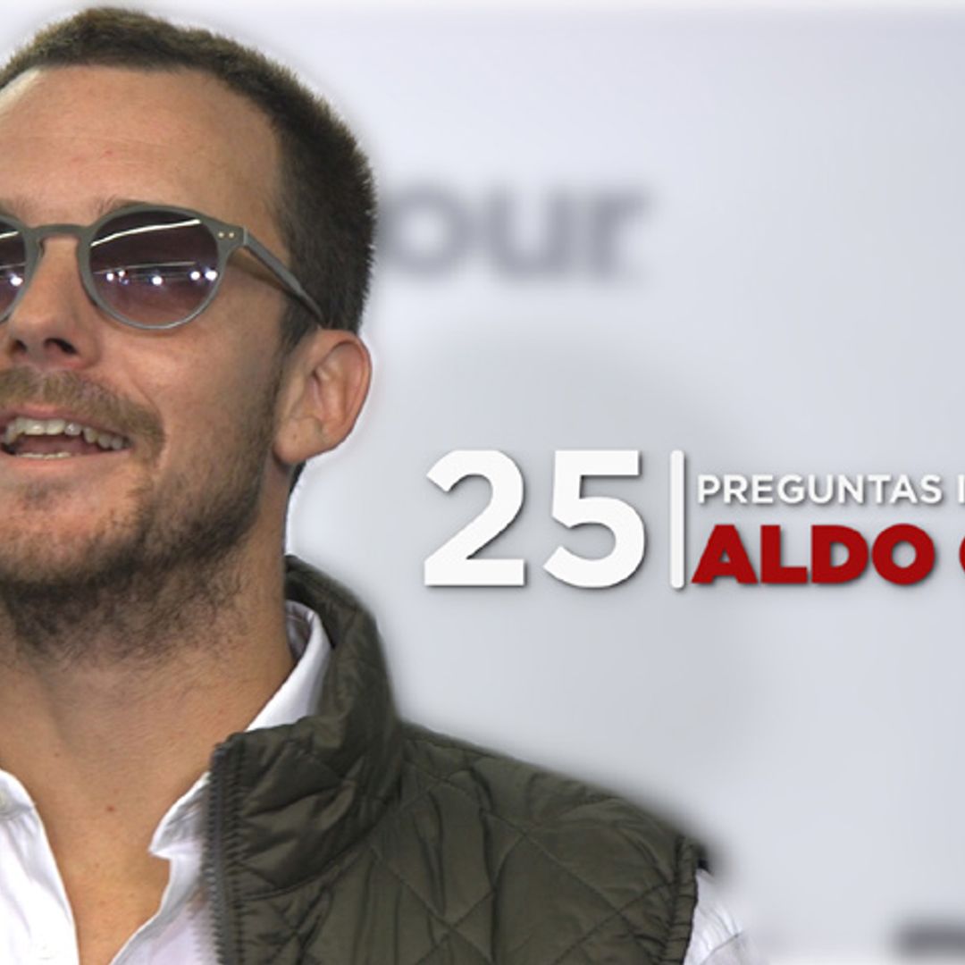 En vídeo: 25 preguntas insólitas a Aldo Comas... y él responde