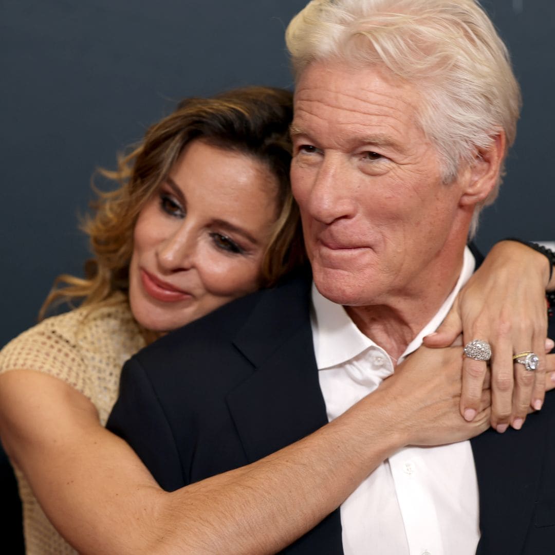 Alejandra y Richard Gere protagonizan un beso de película en Nueva York