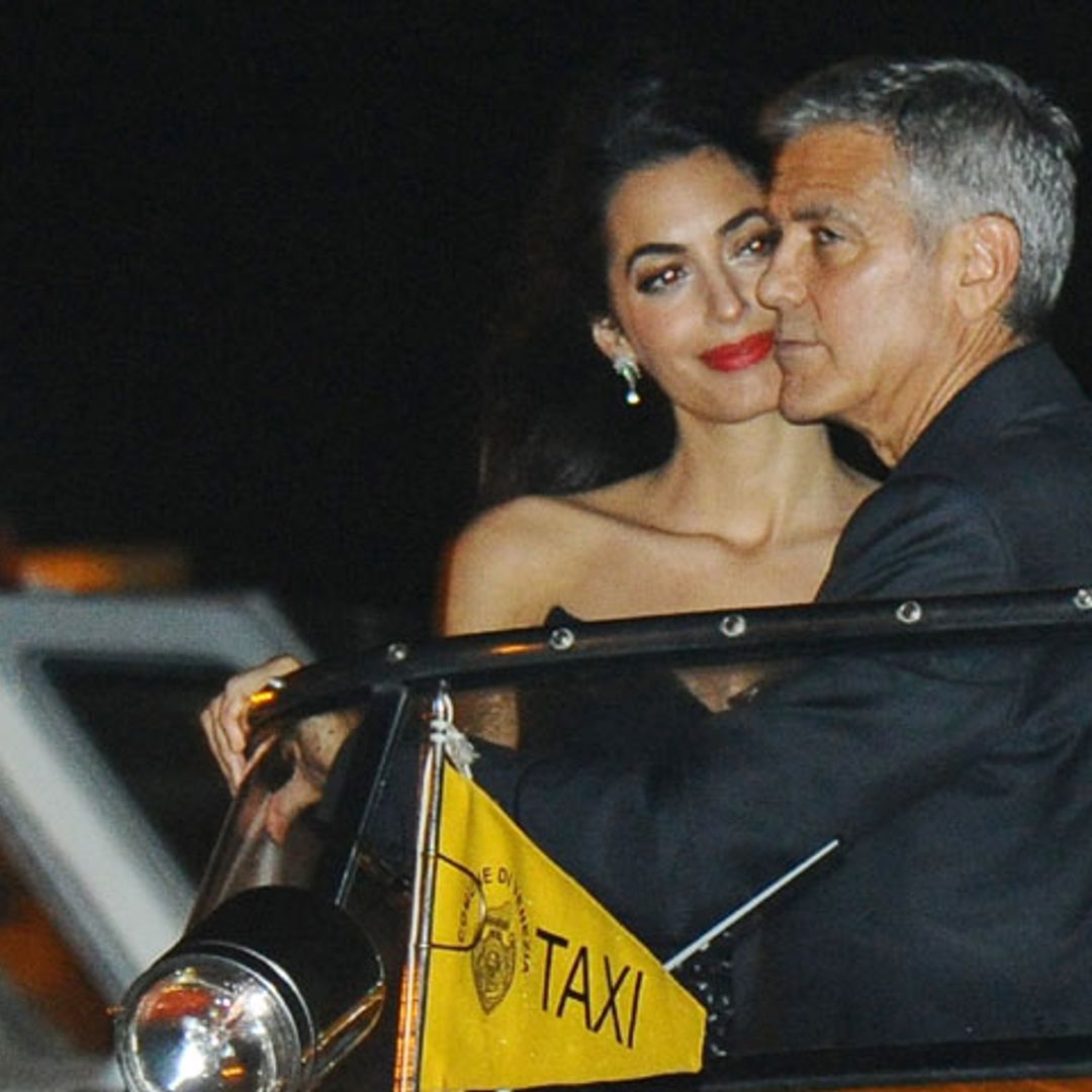 George y Amal Clooney reaparecen en Venecia convertidos en los nuevos papás de Hollywood