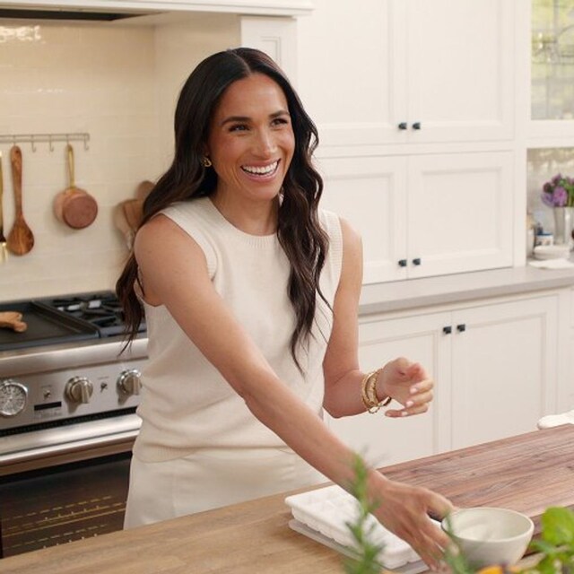 El top de punto de Meghan Markle