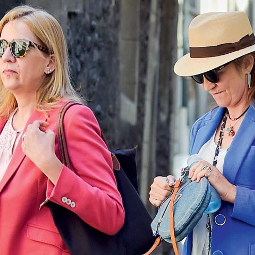 Imágenes exclusivas en ¡HOLA!, la inesperada celebración familiar de la infanta Cristina en Ginebra