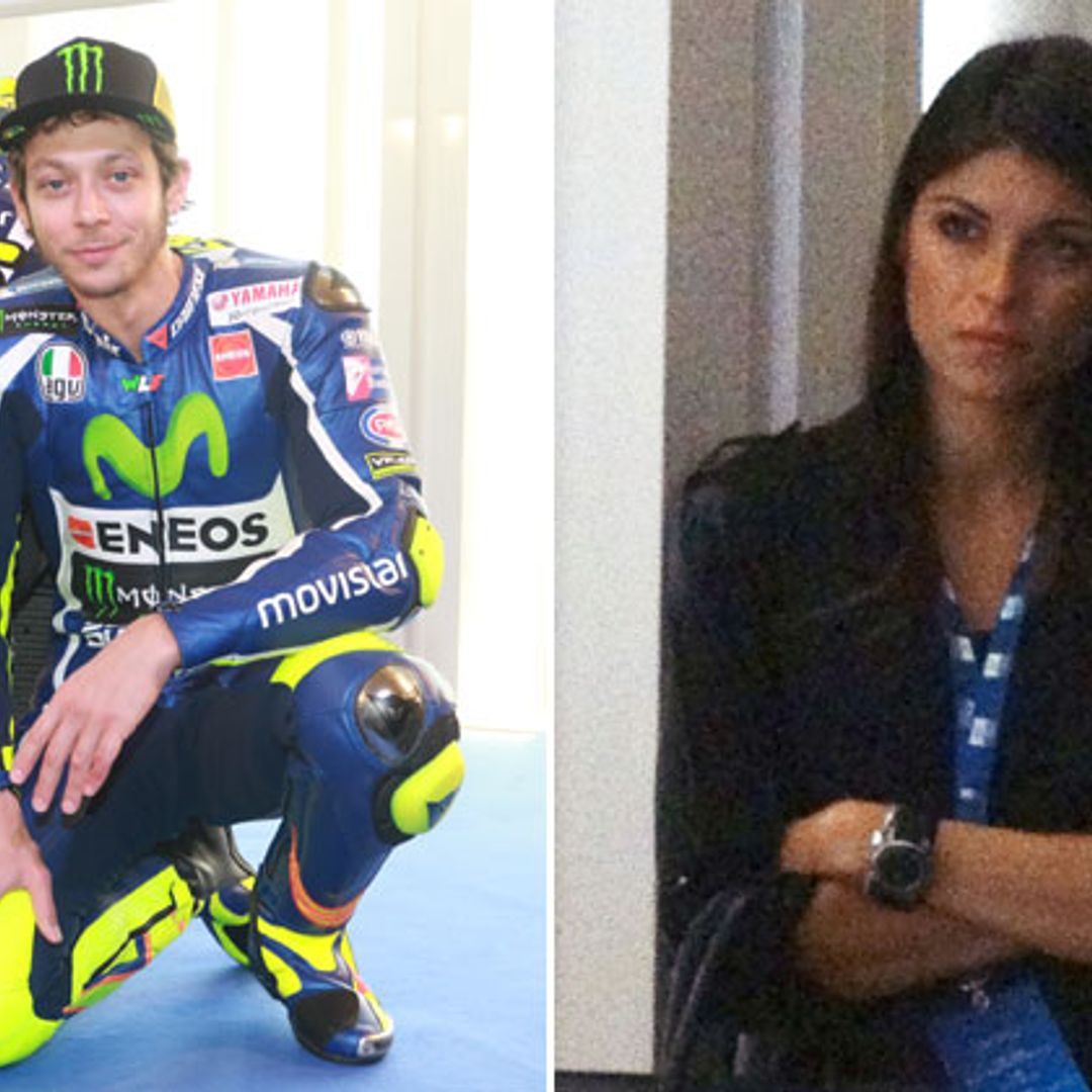 ¿Quién es la bella morena que no le quita ojo a Valentino Rossi?