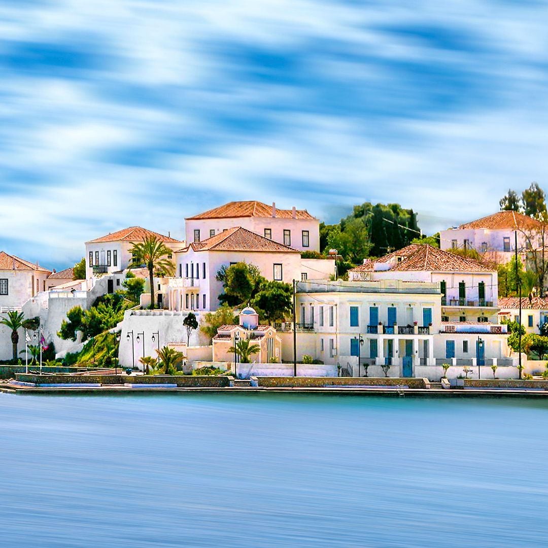 isla de Spetses, en el golfo Sarónico, cerca de Atenas