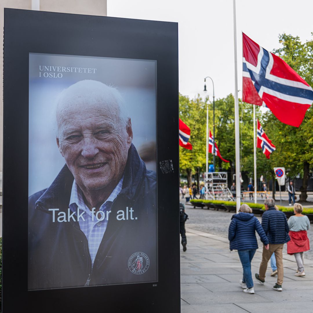 EN DIRECTO. La realeza mundial despide al rey Harald en un funeral de Estado como no se recuerda en Oslo