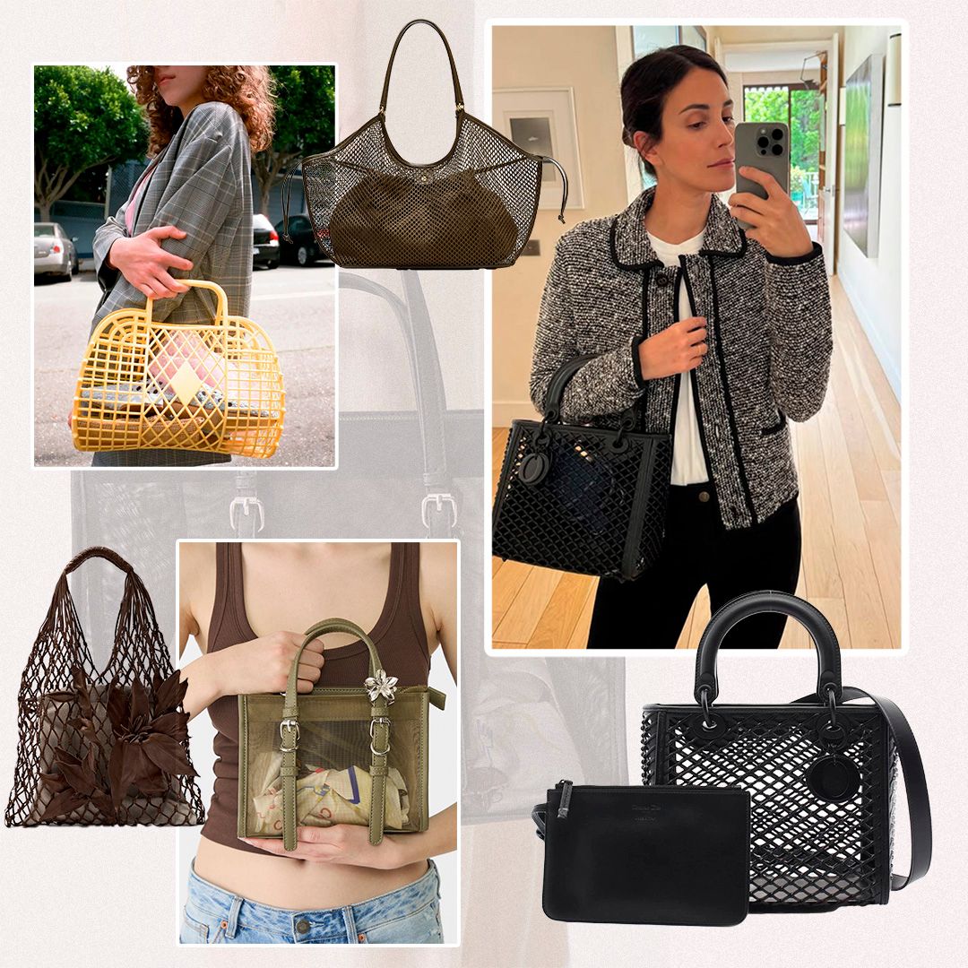 El bolso 'fishnet' de Sassa de Osma: el accesorio que Zara agota y sustituye al capazo esta primavera