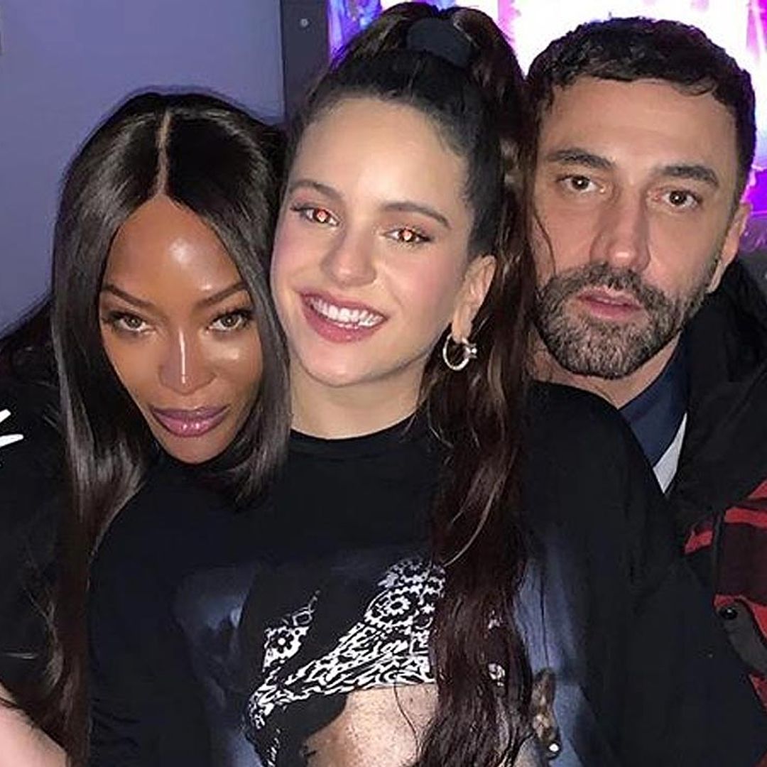 Naomi Campbell cae rendida ante el arte de Rosalía: 'Eres fenomenal'