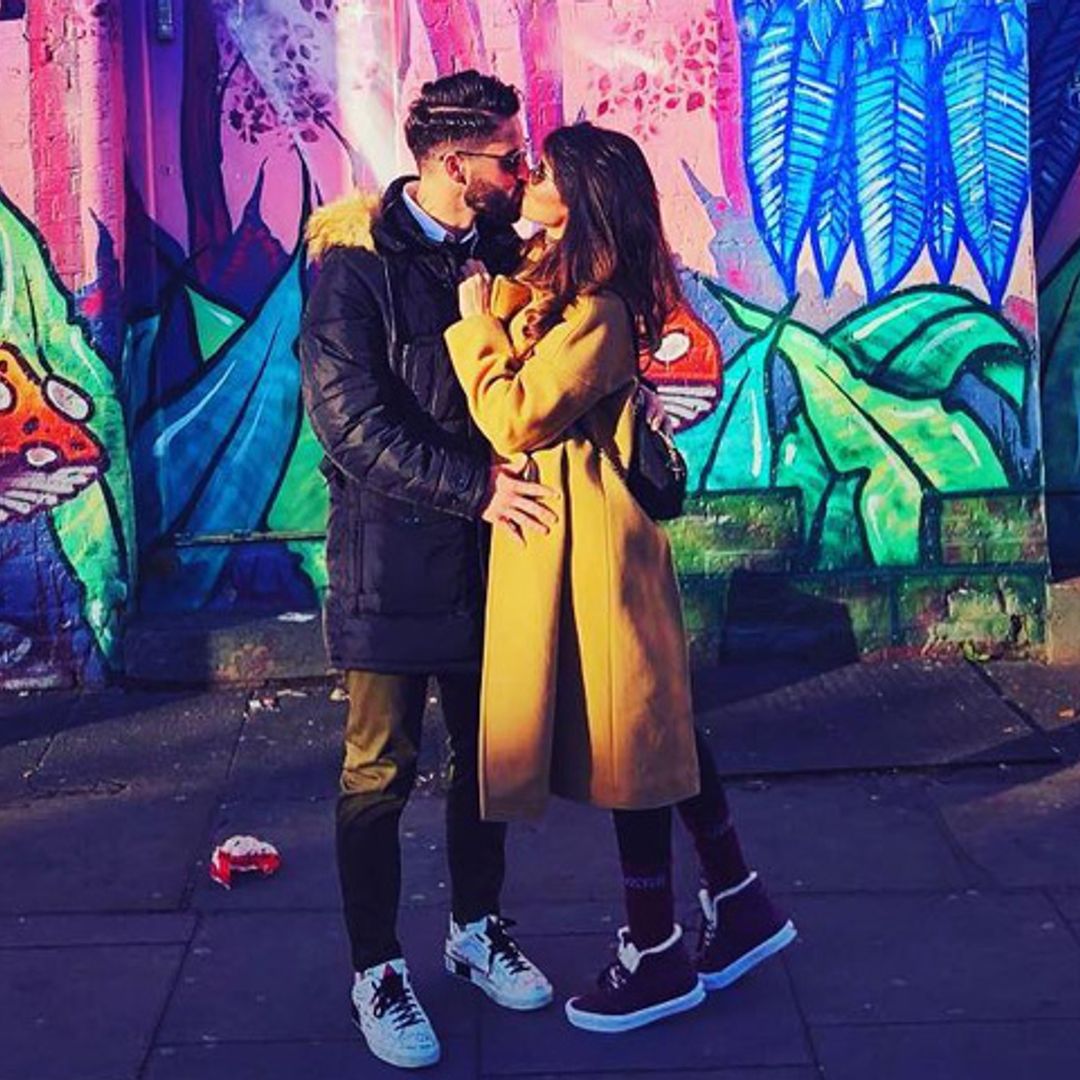 Isco Alarcón y Sara Sálamo: besos, besos y más besos
