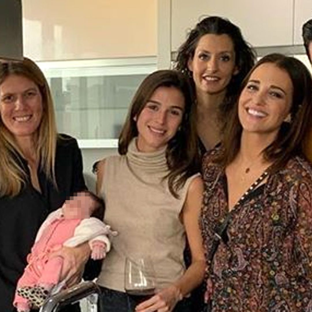 Paula Echevarría y Miguel Torres, de comida navideña con Feliciano López y Sandra Gago