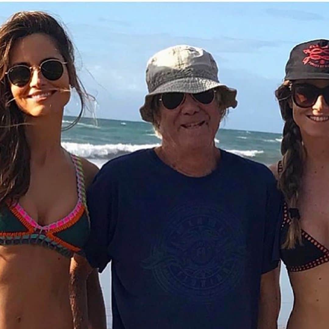 Ariadne Artiles dice adiós a su abuelo, que ha fallecido a los 89 años