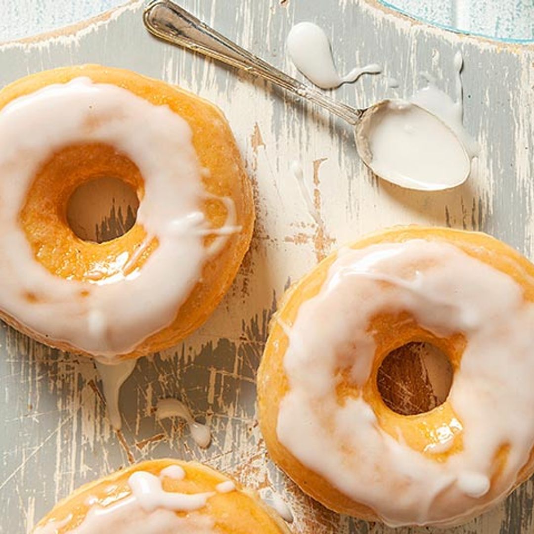 Donuts glaseados caseros