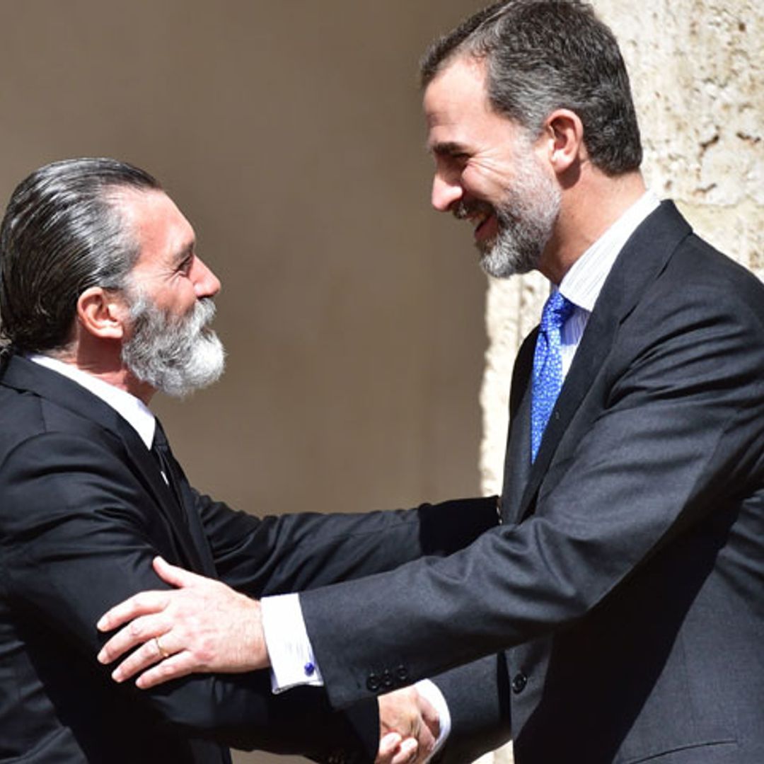 El emotivo cara a cara de Antonio Banderas y el rey Felipe