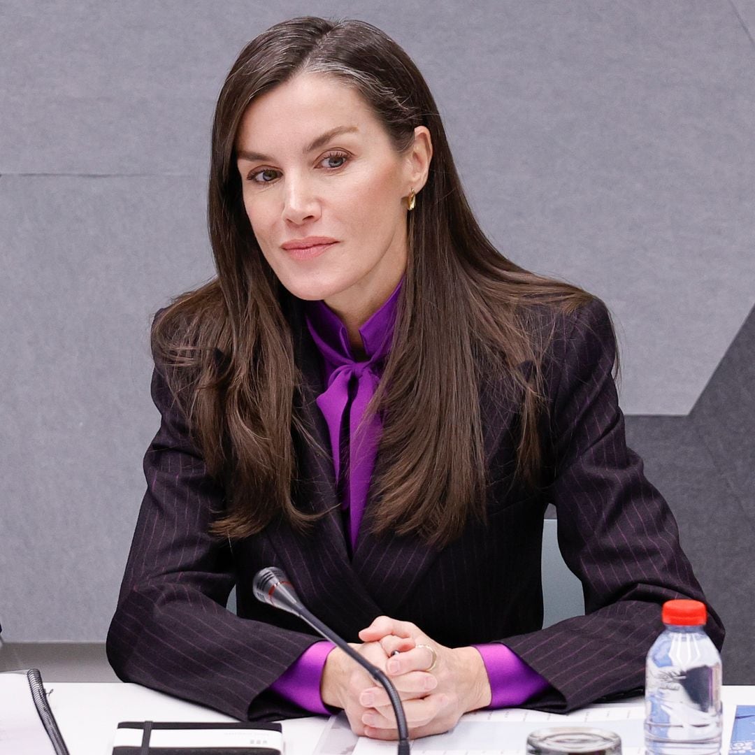 La reina Letizia en un acto de la fundación FAD