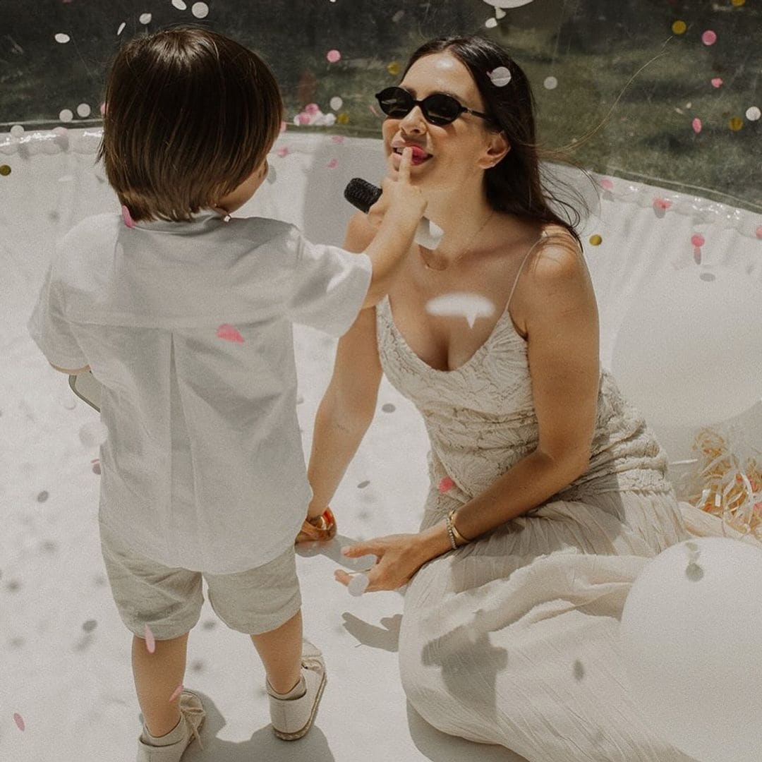 La original 'gender reveal' de Marta Carriedo para conocer que el bebé que espera es...