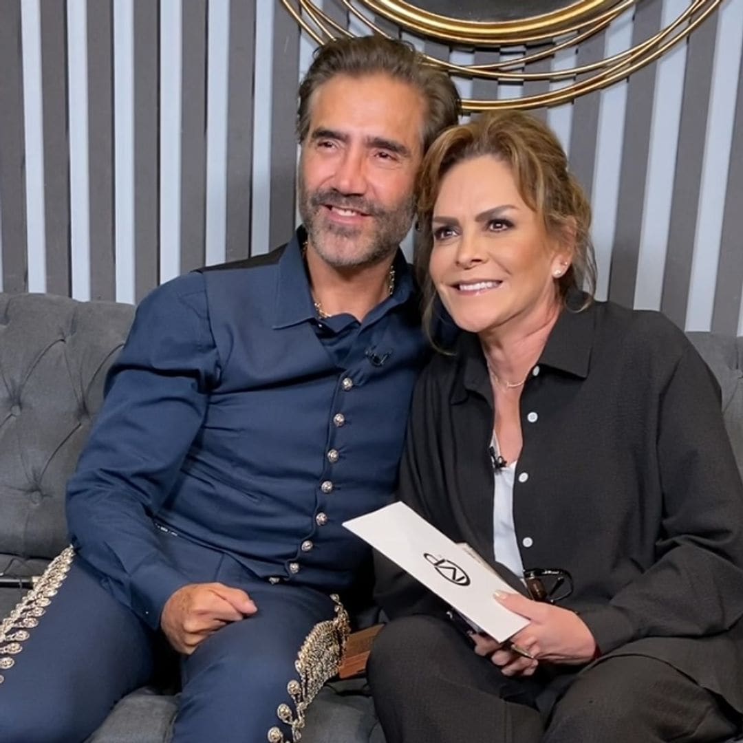 Alejandro Fernández presentó su nuevo disco con Mara Patricia Castañeda.
