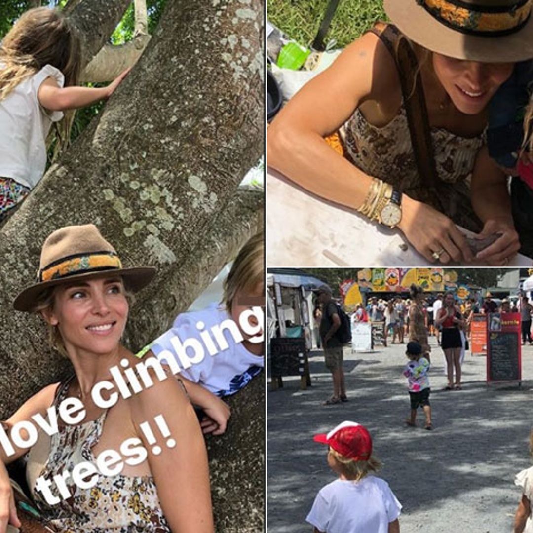 Elsa Pataky disfruta con sus hijos de un plan 'typical spanish' en Australia