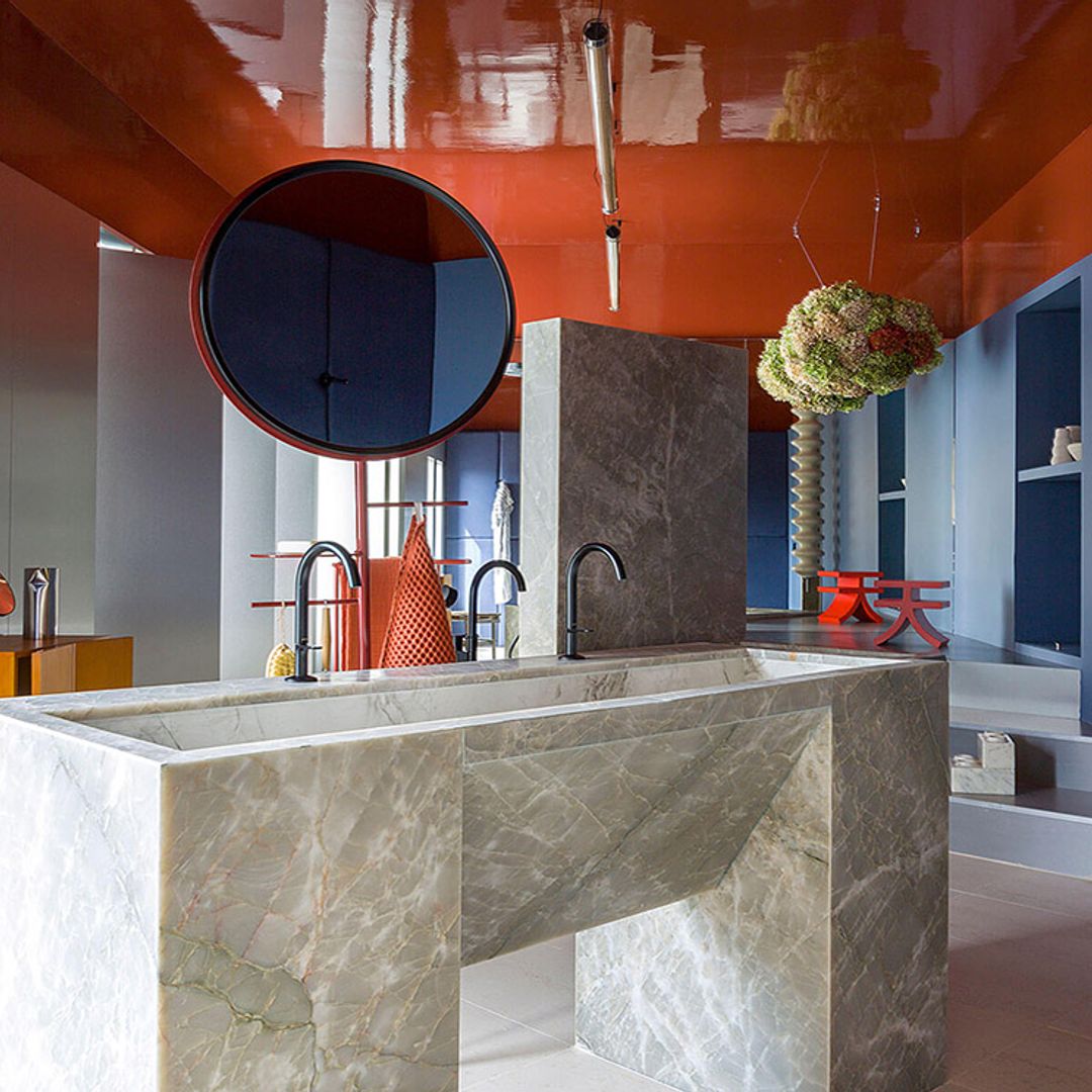 Cuartos de baño más sostenibles y con mucho color, así son las nuevas tendencias