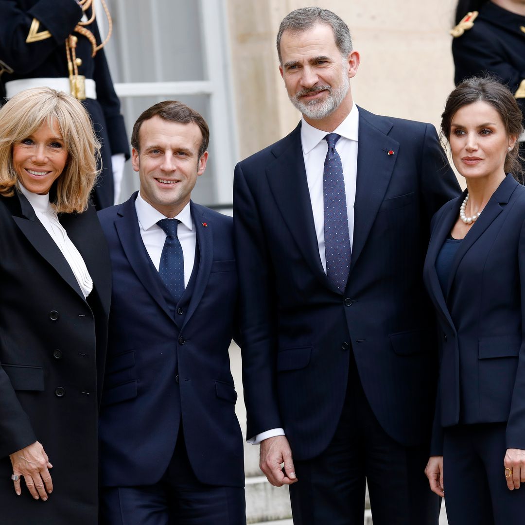 Los reyes Felipe y Letizia abrirán el Palacio Real al matrimonio Macron con una gran cena de gala
